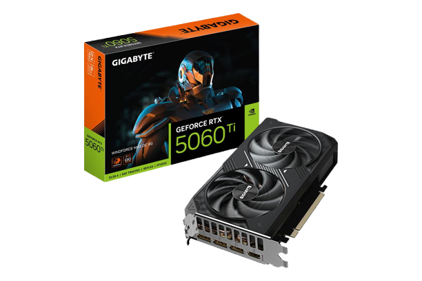 GIGABYTE GeForce RTX 5060 Ti WINDFORCE MAX OC 8G NVIDIA 8 GB GDDR7